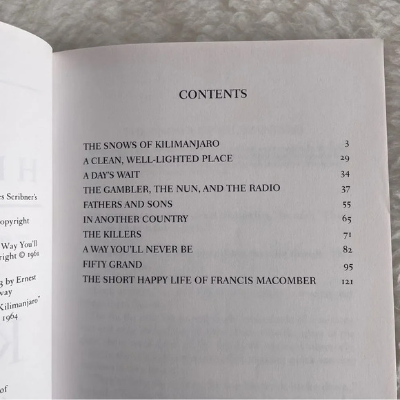 Book of stories by‎ Ernest  Hemingway - Picture 4 of 4